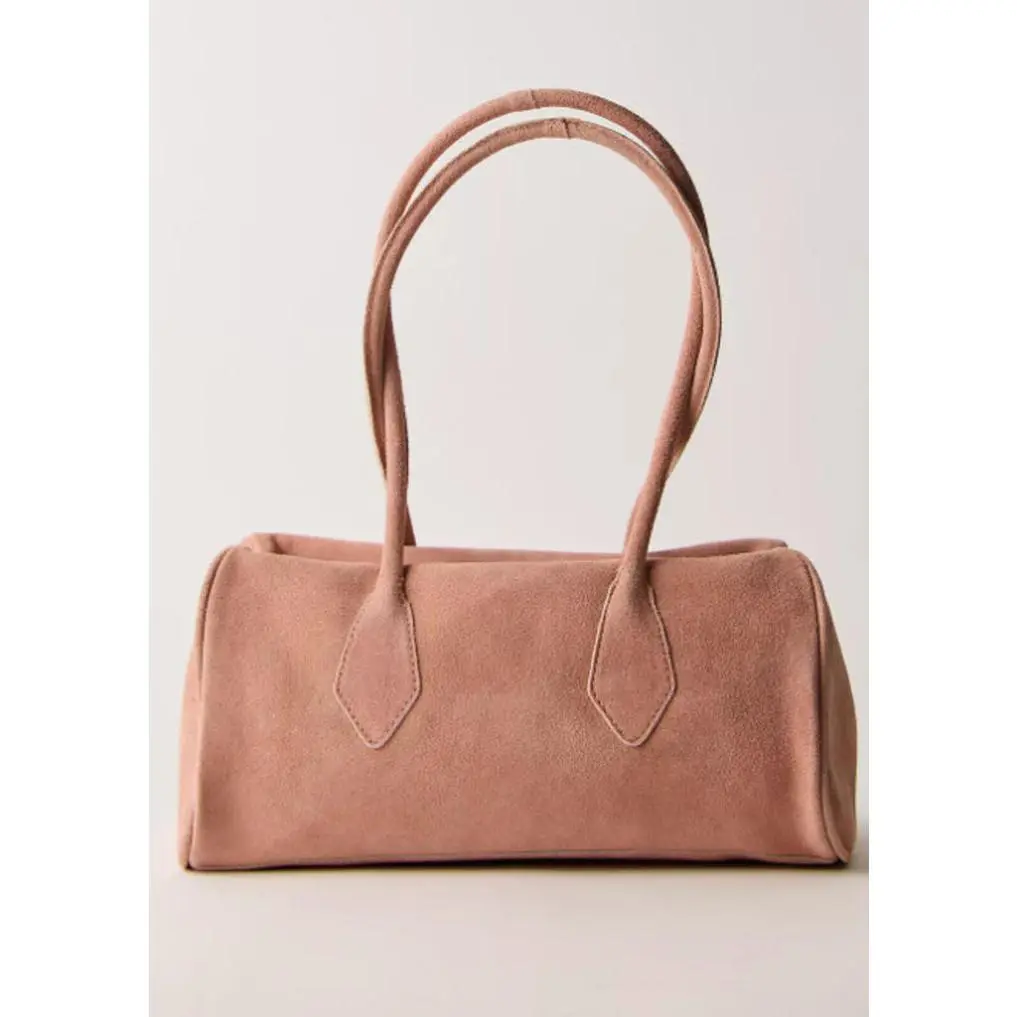 Sierra Suede Shoulder Bag - Stylish Women's Everyday Over-Shoulder Handbag, Everyday Bag, Over-Shoulder Women's Handbags