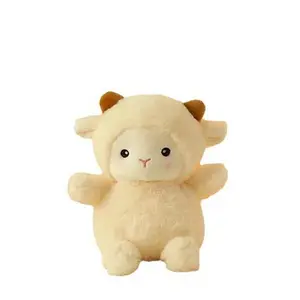 Boke Sheep Plush Pillow 8inch Claw Machine Doll Plush Toy for Girls' Birthday Gift Decoration vibrant girl baby mini large