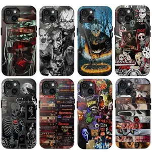 Horror Halloween Phone Case / Halloween Scream Phone Case — Compatible with iPhone 11–17 Pro Max/Plus Series and Samsung Galaxy S23– Series