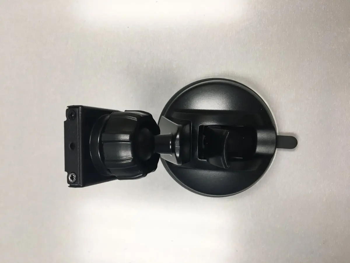 Uniden Black SSS00265R Adjustable Angle Large Single Suction Cup Windshield Radar Detector Mounting Bracket, Compatible with R1, R3, R4, R7 & DFR/R-Series Detectors for Improved Range and Performance