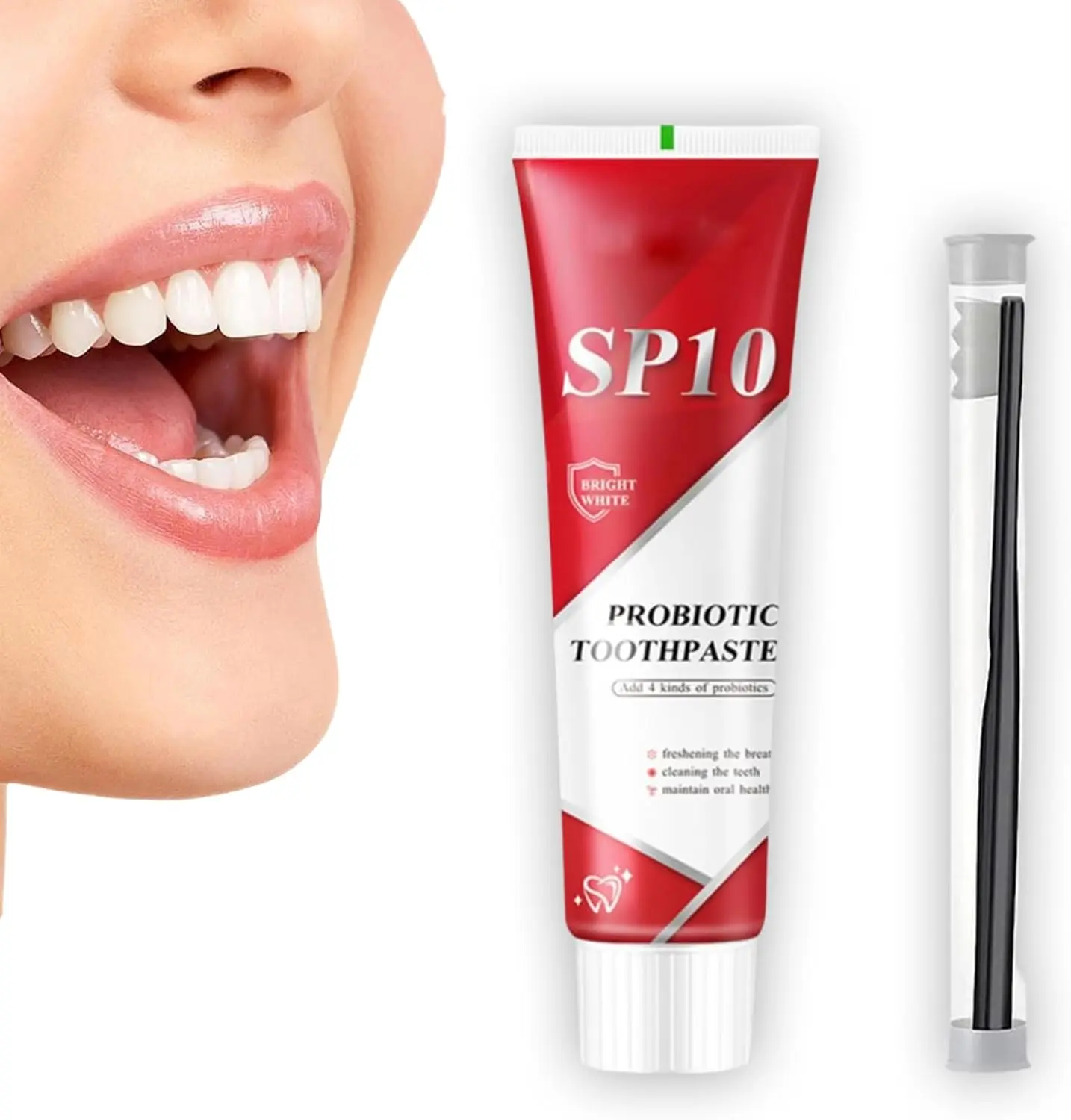 SP 10 Toothpaste & SP 10 Probiotic Toothpaste (1 Pc) – Advanced Oral Care Combo Pack