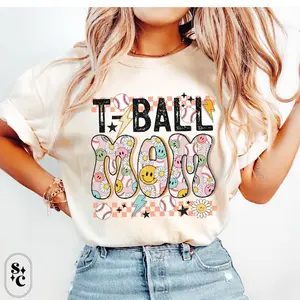 T-Ball Mom Shirt, Baseball Mom Shirt, Tball Mom Tee, Raising Ballers, T Ball Mama Tshirt, Boy Mom Shirt, Comfort Colors, Cute Gift for Mom