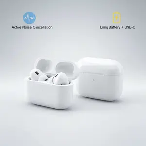 Wireless In-Ear Bluetooth Earbuds - Buy 1 Get 1 Free, Active Noise Cancellation, Adaptive Audio, USB-C Charging Case, Long Battery Life, Automatic Intelligent Matching, Universal System Compatibility