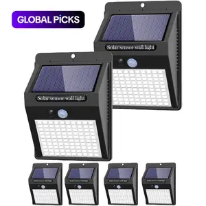 Solar Powered Outdoor Light, Permanent Outdoor Light, Waterproof IP65 Motion Sensor Wall Light, Outdoor Light for Front Door, Backyard, Garage and Deck, Solar Lights Outdoor #GLOBAL PICKS