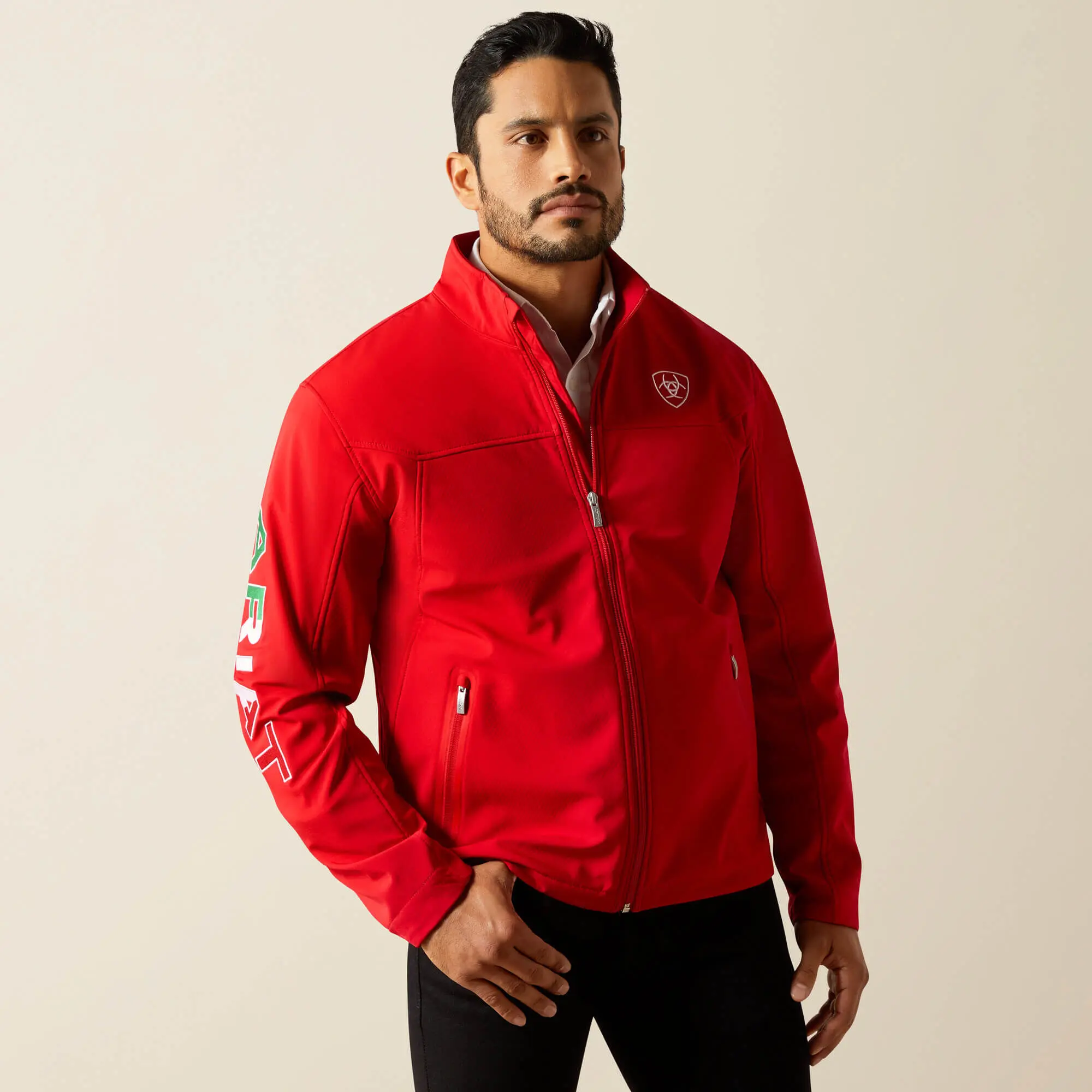 New Team Softshell MEXICO Jacket ( RED )