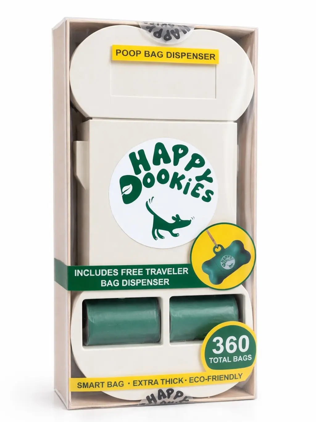 Poop bag dispenser