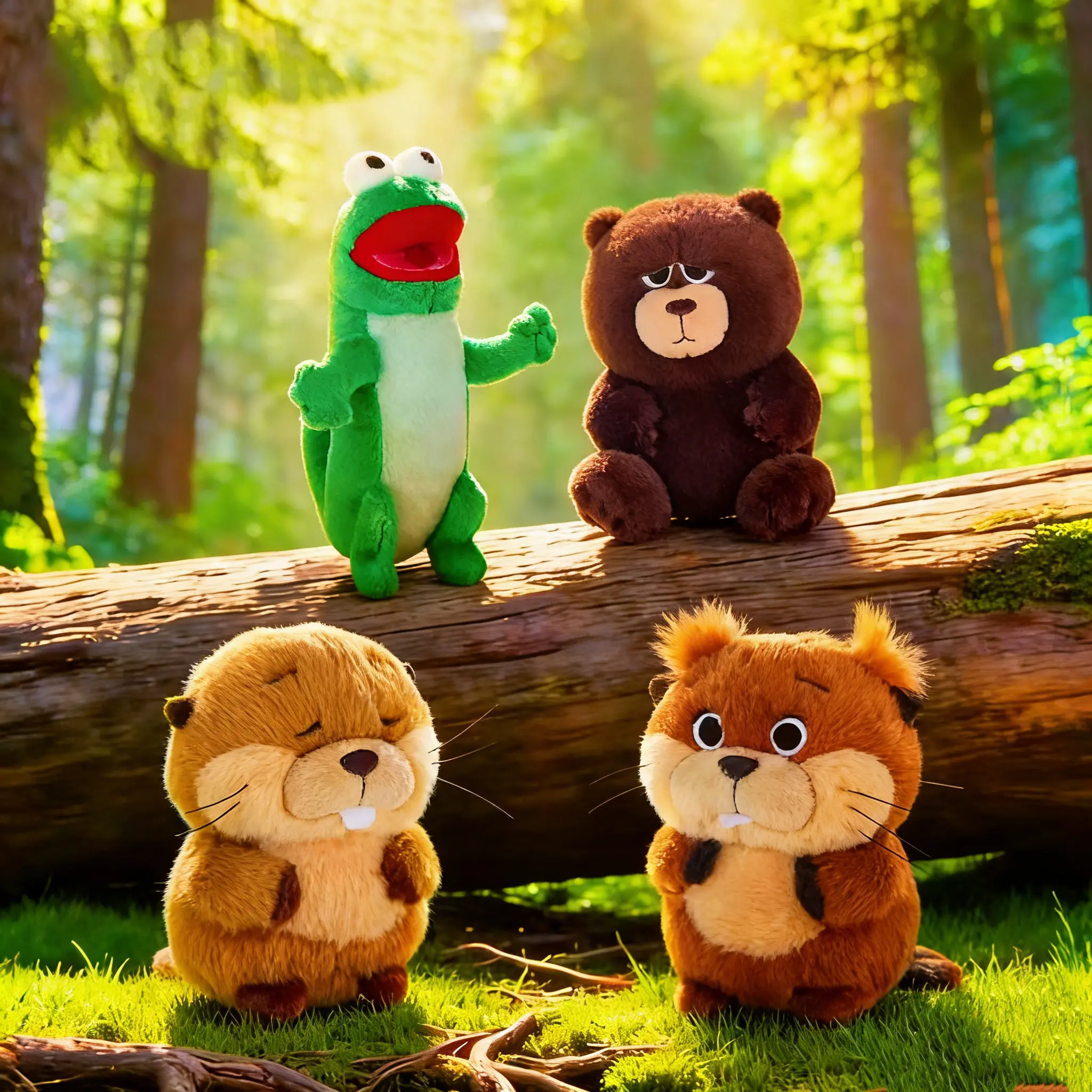 Disney Pixar Beaver Transformation Plan Plush Keychain,Cute Characters,Soft Collectible Stuffed Animal Bag Charm for Backpack Purse Keyring,Official Fan Gift for Kids & Adults Holiday Gift Birthday Gift (4.3"-5.7")
