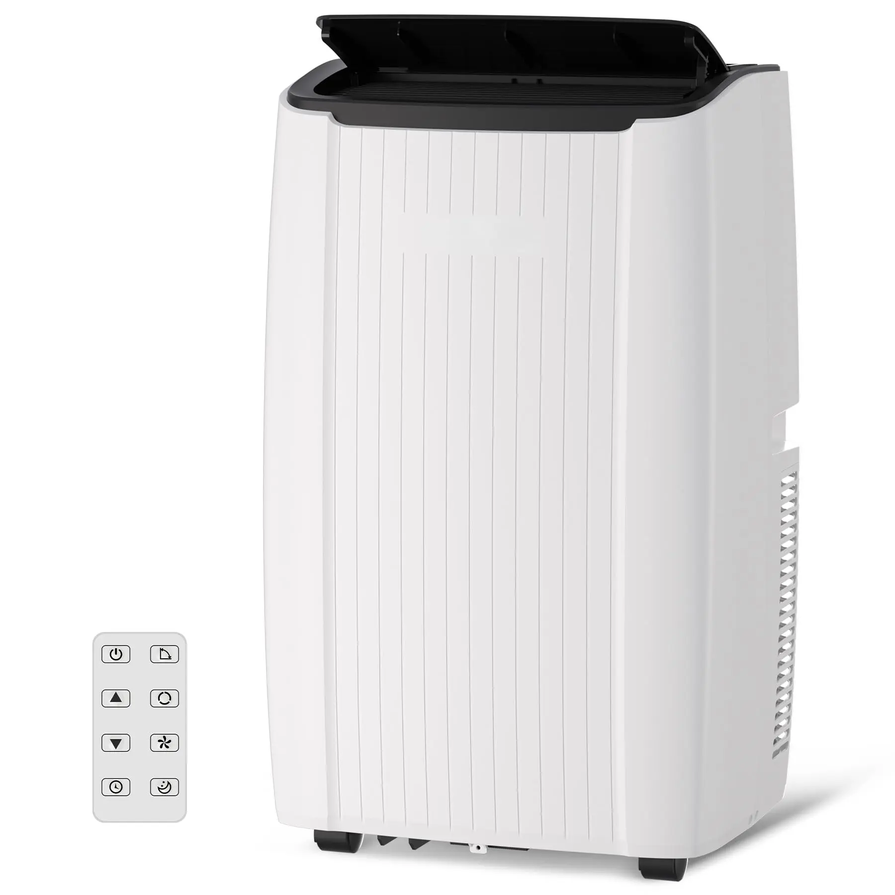 14000 BTU Indoor AC Unit - Personal Portable Aircon with Cool/Dehu/Fan Modes, Remote, Dehumidifier, No Window Mount Needed for Server Rooms, Bedrooms (Up to 550 Sq.Ft)