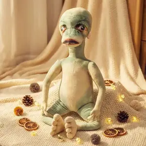Crazy Alien Plush Toy Funny Abstract Shape Soft Stuffed Throw Pillow Doll Cute Cartoon Plushies Home Decor Birthday Gifts For Girls