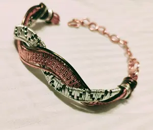 A colours by Leiha originsl design | Recycled copper and aluminum bracelet | Handmade womens fashion bracelet mother day