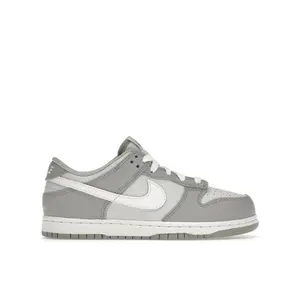 Nike Kid's Dunk Low Two-Toned Grey, from StockX