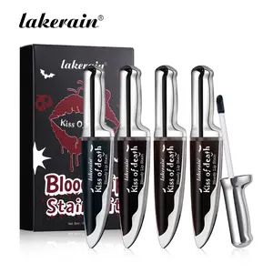 4-Pack Creative Color-Changing Matte Liquid Lip Gloss Set Lip Kit – Highly Pigmented, Intensely Pigmented, Waterproof & Smudge-Proof Lip Stain, Long-Lasting Wear for Mysterious & Alluring Makeup, Perfect for Parties & All Skin Tones, Lip Products Makeup