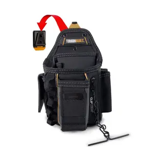 1pc TOUGHBUILT Cliptech Polyester Electrician Tool Bag for Organizing Tools Tool Bag Organizer TBL-CT-434
