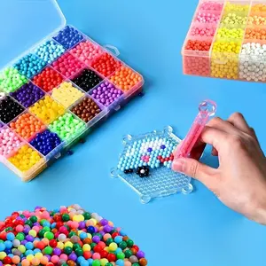 Water Mist Magic Beads DIY Kit, Magical Water Stick Beads Puzzle, Adhesive Water Mist Magic Beads Painting, Perfect Gift Choice, Beading Making, Bead Set