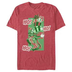 Men's Mickey & Friends Christmas Goofy Ho Ho Ho T-Shirt