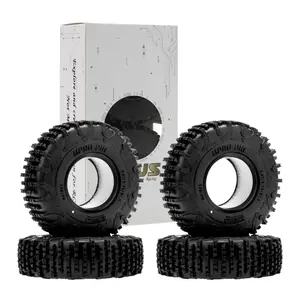 MEUS RACING 1.3 Tires - MS6 MPRO Pin Tires for TRX4M SCX24 FCX24 AX24 1/24 1/18 RC Crawler, 0.87/2.76/R1.3, #1302