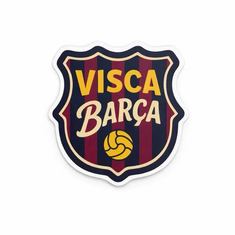 FREE FCB STICKER