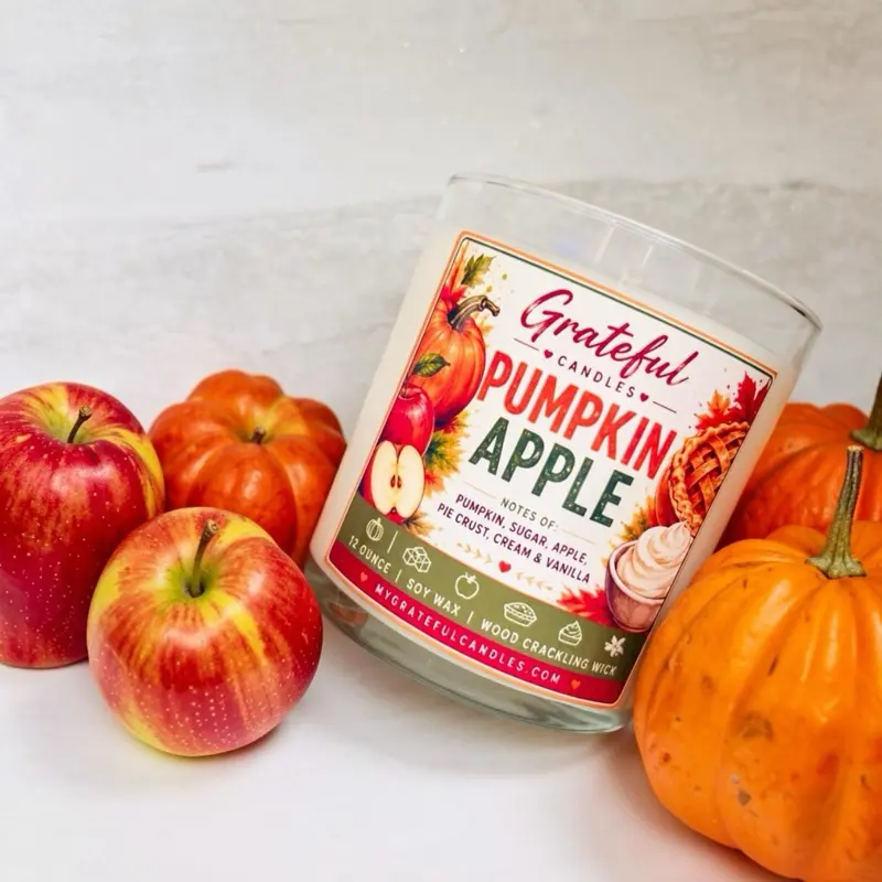 Pumpkin apple candle Pumpkin apple candle