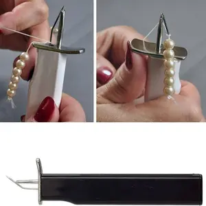 Beading Knotter Tool, Pearl Gemstone Bead Stringer for DIY Jewelry Making, No Power Required, Craft Accessory, Diy Beading Accessories