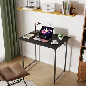 BestOffice 32" Metal Frame Computer Desk, Modern Style, Ideal for Students & Adults