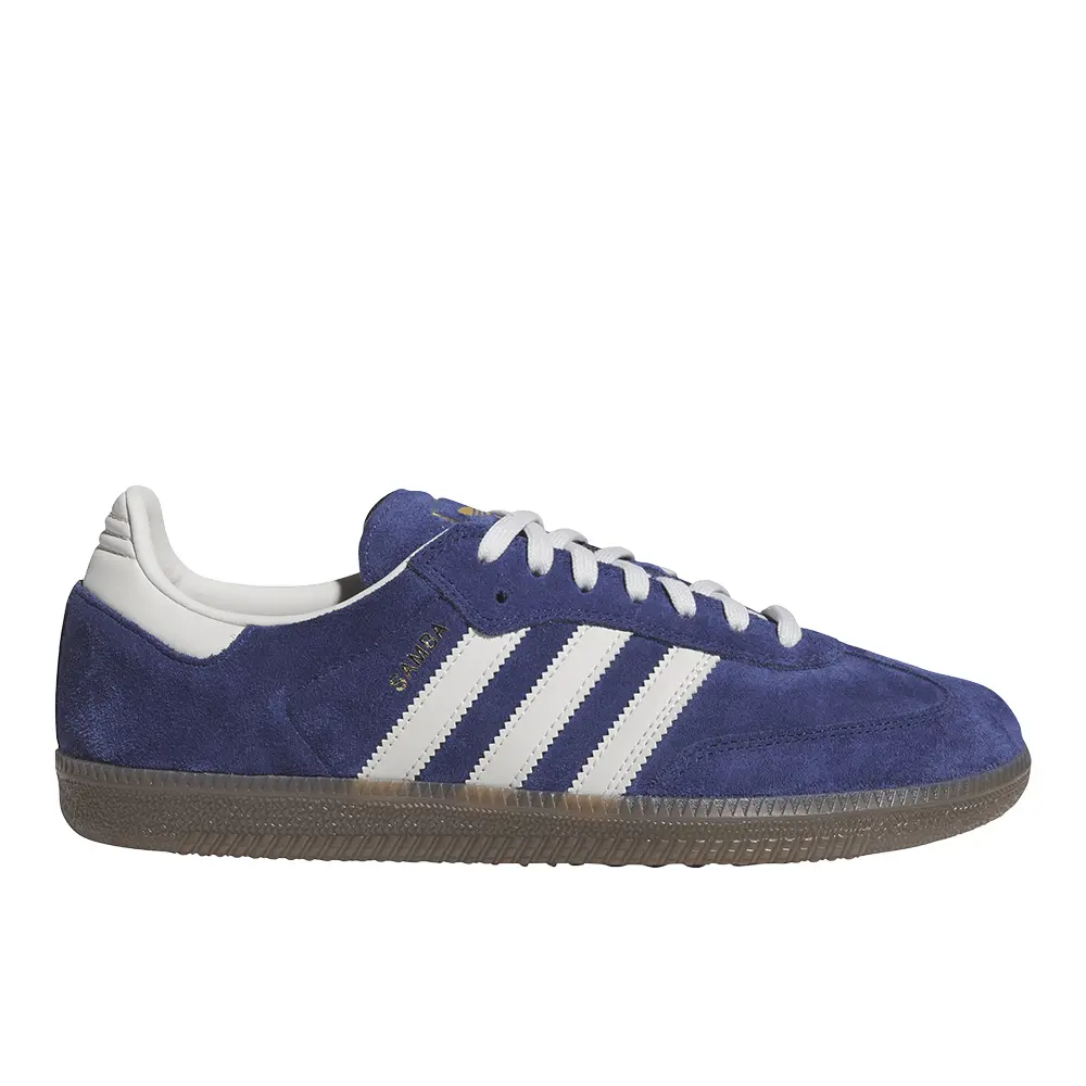 adidas Mens Samba Adv Skate Sneakers Shoes - Blue adidas Mens Samba Adv Skate Sneakers Shoes - Blue