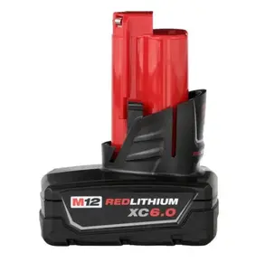 Milwaukee 48-11-2460 M12 REDLITHIUM XC6.0 Battery (1-Pack)