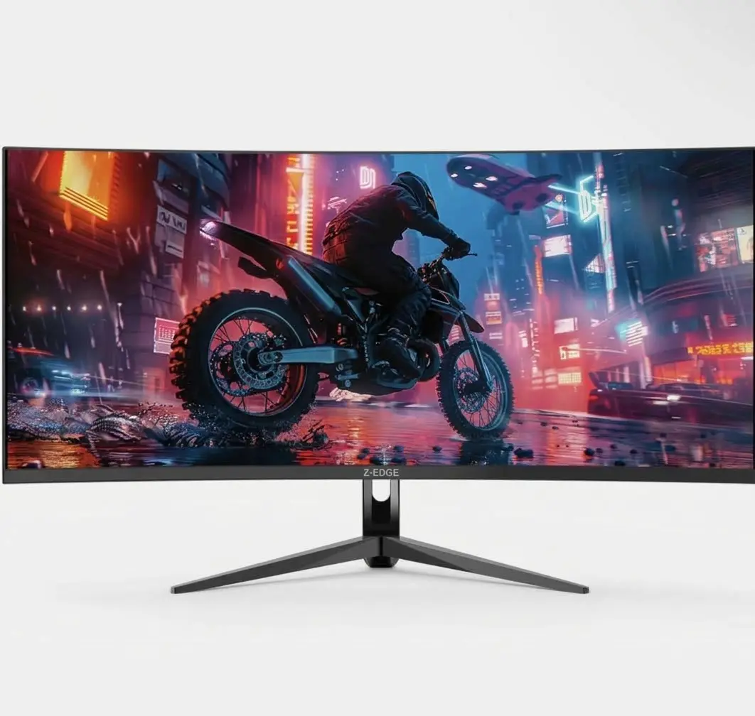 Z-Edge 34" Curved Ultrawide Monitor - 165Hz 1440p 1ms Gaming & Workstation Screen