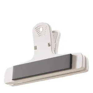 Never Let Your Snacks Go Stale! Magnetic Sealing Clips with Heavy Duty Grip & Ribbed Teeth - Perfect for Kitchen, Fridge & Office
