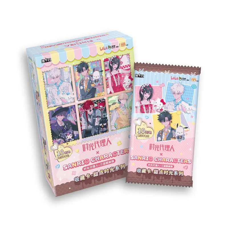Offical LinkClik x Sanrio Dessert Time Collectible cards 10pcs/box