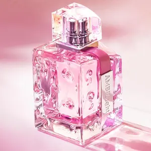 100ml EDP Floral Scents Perfume, Long-lasting Fragrance for Women, Pink Spray Fragrance, Eau de Parfum