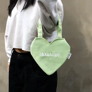 Mini Heart Tote – Matcha