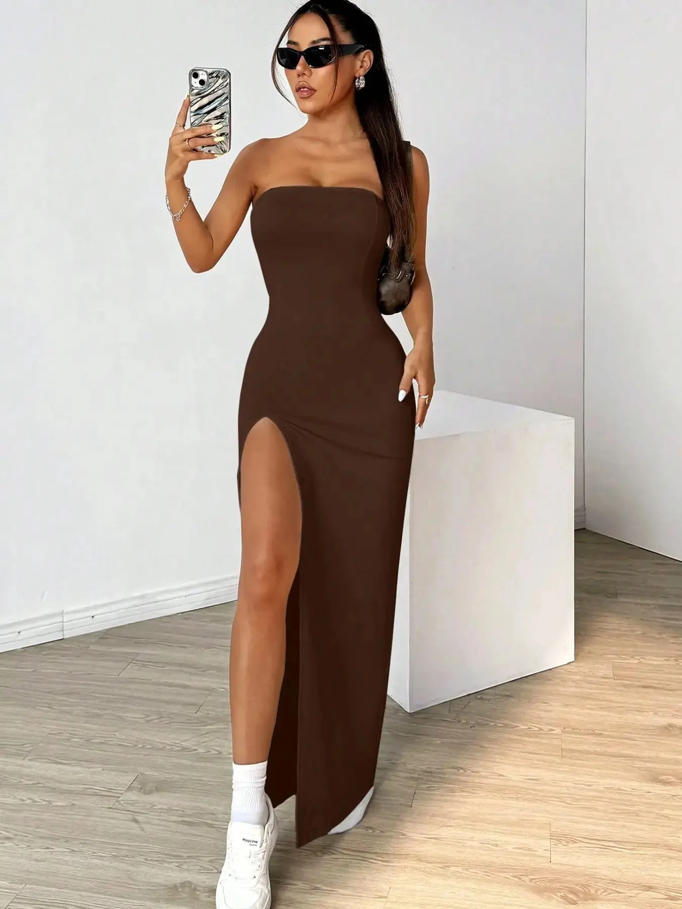 New Fashion Sexy Halter Backless Bodycon Dress, Elegant Party Wear, Formal Wear, Comfortable & Stylish Design, Perfect for Evening Events