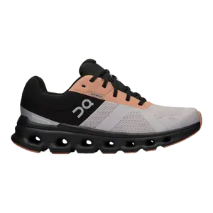 ON Cloudrunner Waterproof Sneaker in Fade Black | Women's