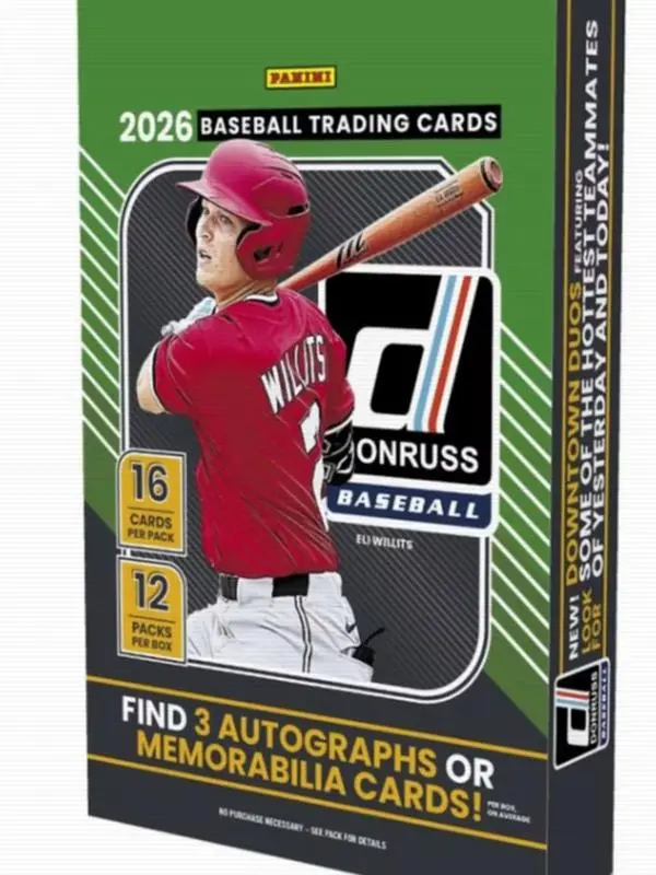 2026 Panini Donruss Baseball Hobby Box