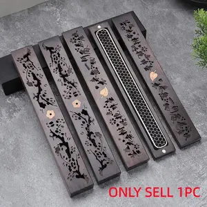 Sandalwood Incense Burner Box, Thick Indoor Aromatherapy Diffuser, Integrated Sandalwood Incense Holder, Sandalwood Box, Traditional Style