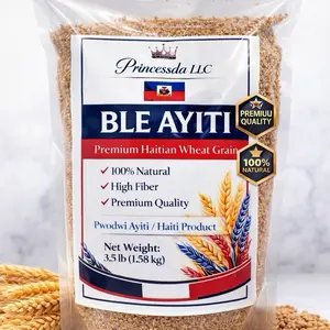 Healthy Haitian BLE AYITI Fiber-Rich Grain Rice Meal, Natural Ingredients, US Pantry Food, Instant Rice & Porridge