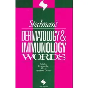 USED-Stedman's Dermatology & Immunology Words (Stedman's Word Books) by Darla Haberer (Paperback)