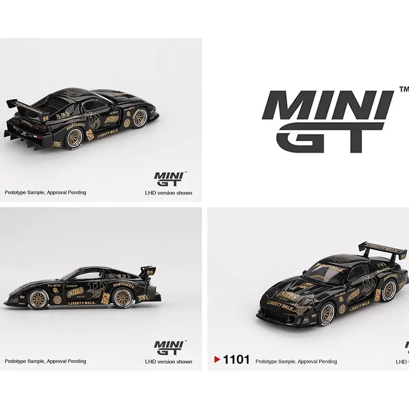 Mini GT 1:64 MAZDA RX-7 LB-Super Silhouette FD-NILES – Black