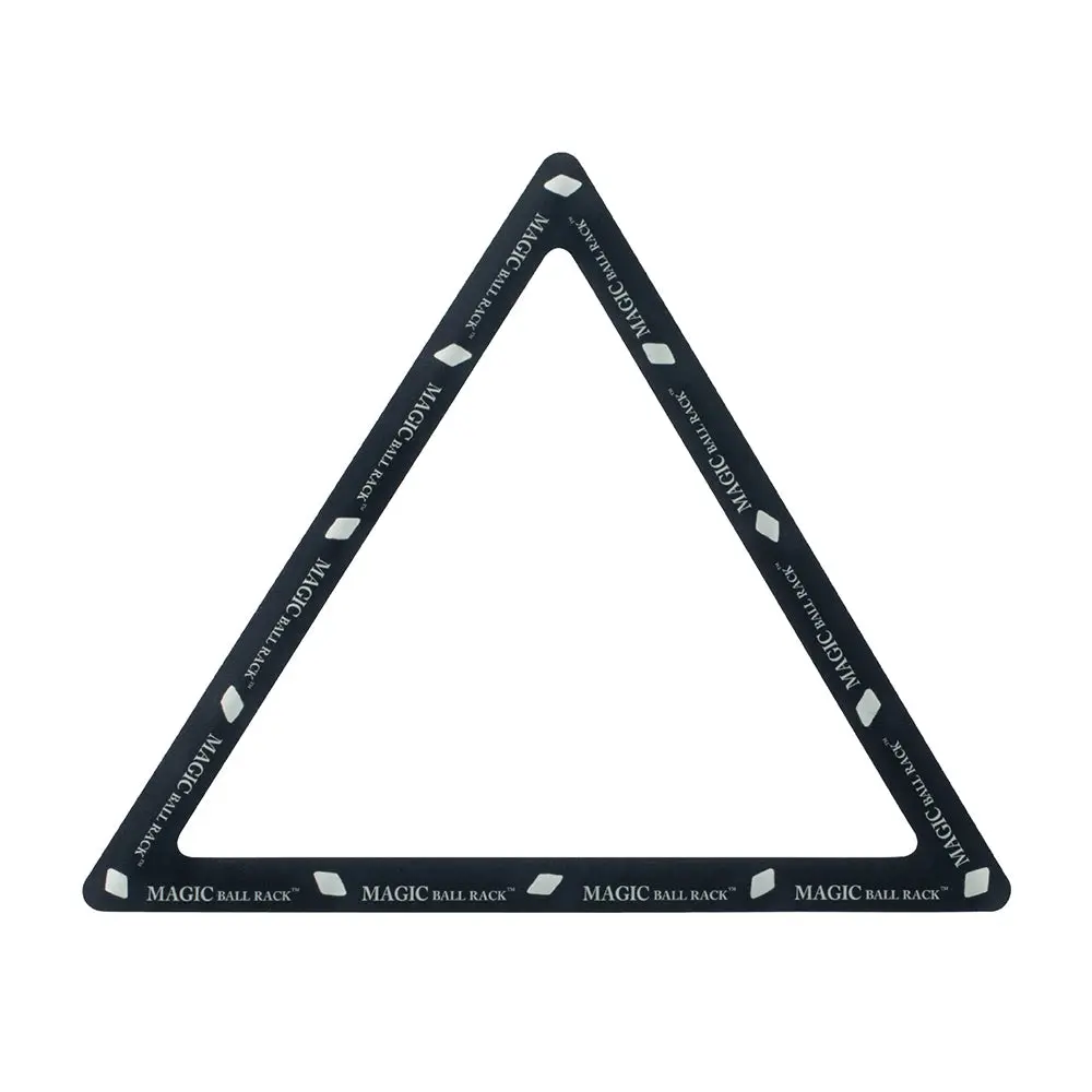 Koda Magic Ball Rack Pro 8 - 100% Cloth Racking Tool, Traditional Triangle Accessory for Fast Billiards & Snooker Setup, Cloth Rack