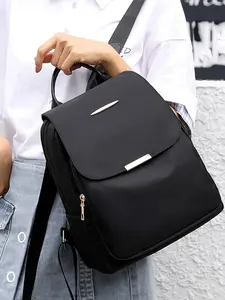 Women's Nylon Backpack, Lightweight Multi-Functional Anti-Theft Bag, Handheld Crossbody Fashion Commuter Bag, Stylish and Practical