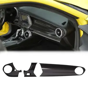 For 2016+ Chevy Camaro Interior Center Console Dashboard Panel Cover Trim