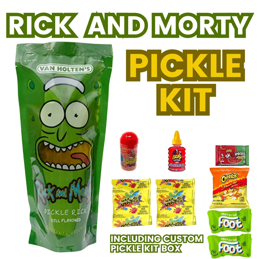 (SUMMER EXCLUSIVE) RICK AND MORTY PICKLE KIT w/ CUSTOM PICKLE KIT BOX