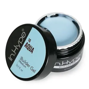 In.Hype Hard Builder Gel -  Aqua #16