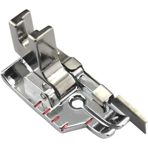 P60615 Low Shank 1/4 inch Presser Foot with Guide for Brother,Janome (Newhome),Singer,Babylock,Bernina,Bernette,Elna,Kenmore (Sears),Pfaff,Simplicity, All Low Shank Sewing Machine