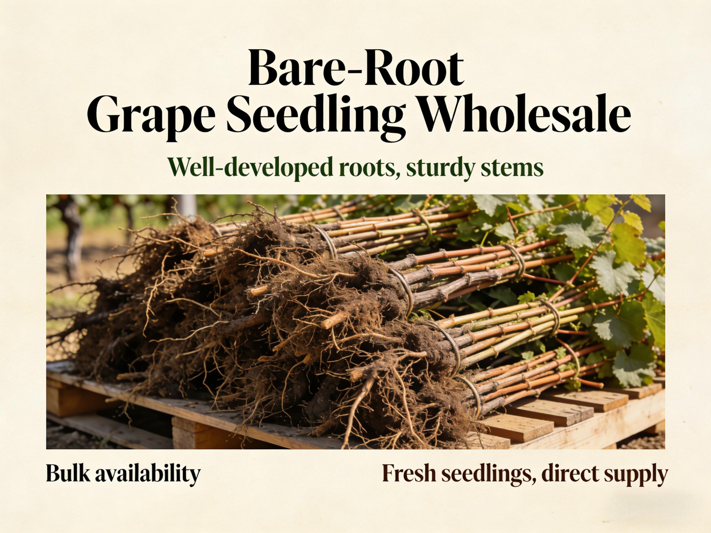 Grape Seedling Potted Plants – Great for Small Gardens & Pots, Ready to Plant