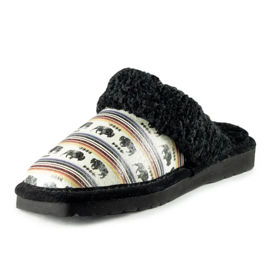 Women's Jackie Cowgirl Square Toe Slipper Casual Shoes