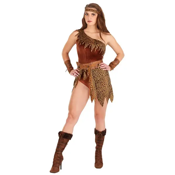Women's Fierce Cavewoman Costume