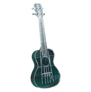 23 Inch Transparent Ukulele Musical Instrument