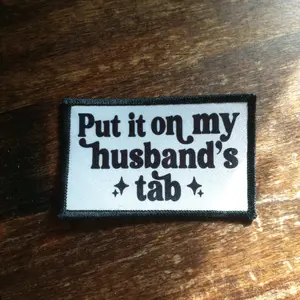 Husbands tab patch patches craft kit