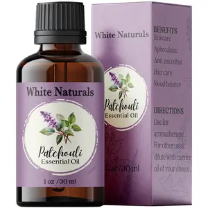 Patchouli Essential Oil – 100% Pure & Natural Patchouli Oil, Earthy & Grounding Aroma, Ideal for Aromatherapy, Skin Care & DIY Projects, 1oz